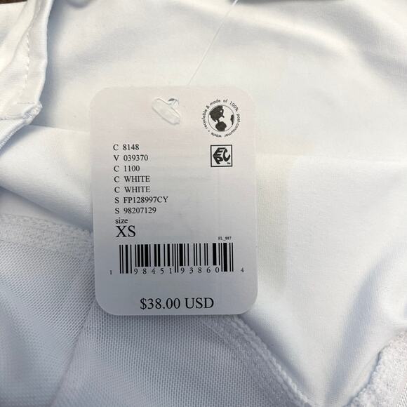 NWT Free People Intimately Still Here Halter Cami in White Size XS - Picture 7 of 8